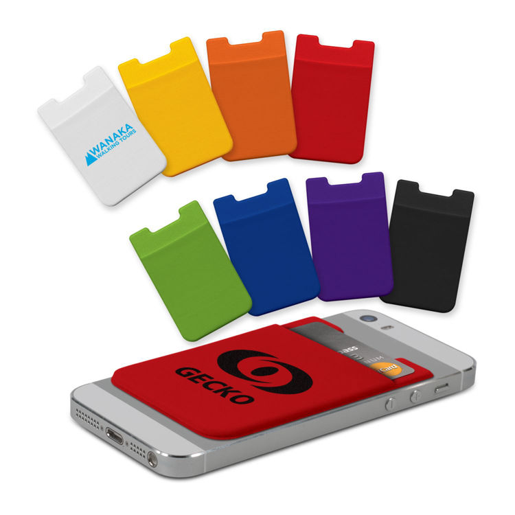 gecko adhesive phone wallet