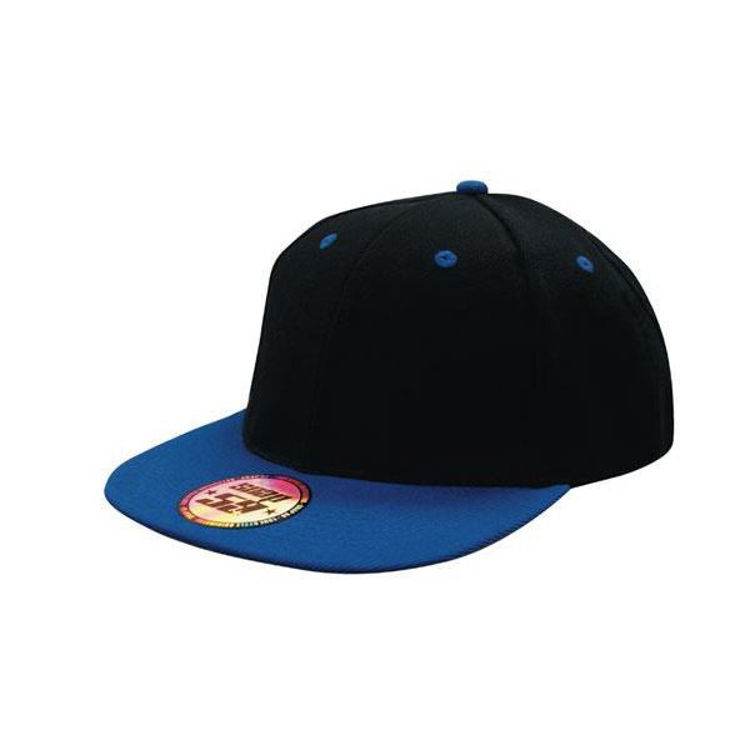 Picture of 6PNL Two Tone Flat Peak Cap