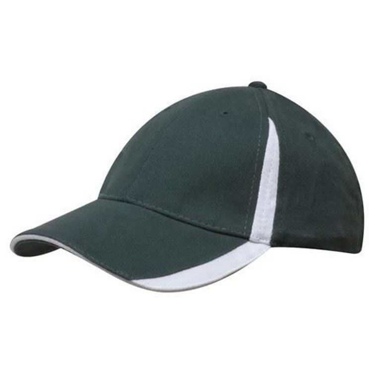 Picture of Brushed Heavy Cotton with inserts on the visor & crown