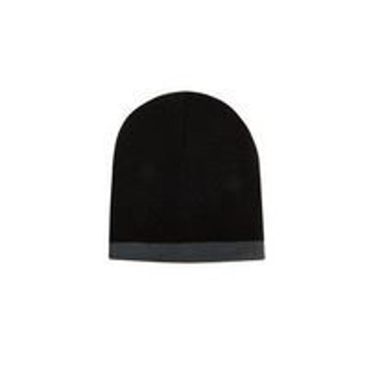 Picture of Roll Down Two Tone Acrylic Beanie