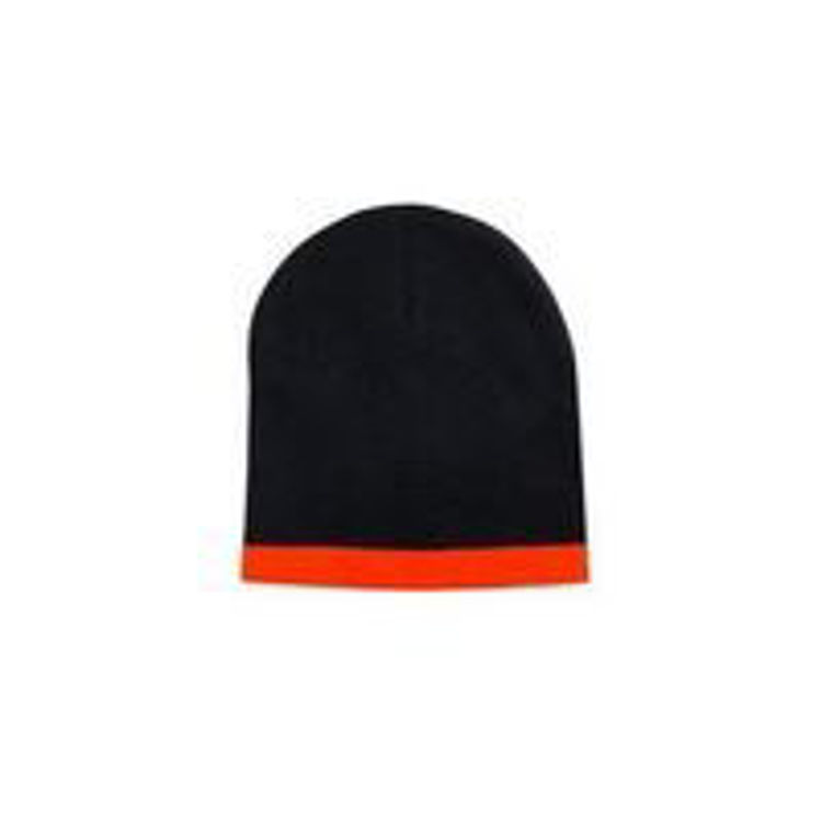 Picture of Roll Down Two Tone Acrylic Beanie