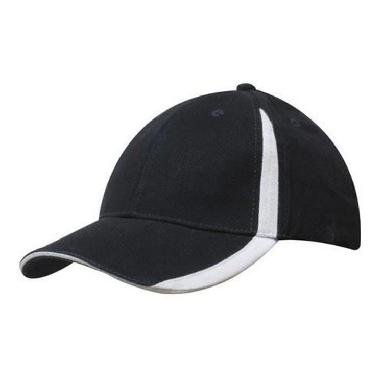 Picture of Brushed Heavy Cotton with inserts on the visor & crown