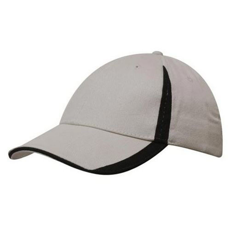 Picture of Brushed Heavy Cotton with inserts on the visor & crown