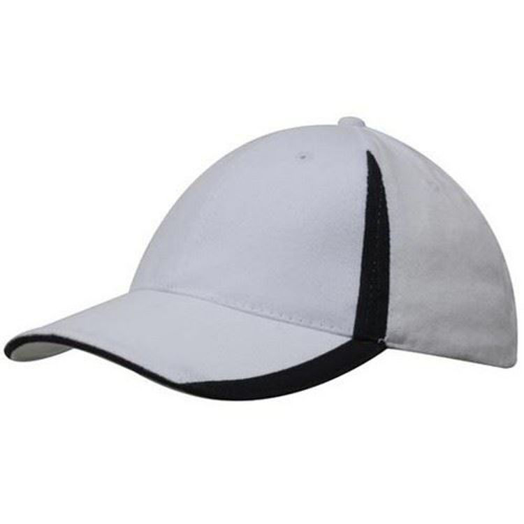 Picture of Brushed Heavy Cotton with inserts on the visor & crown