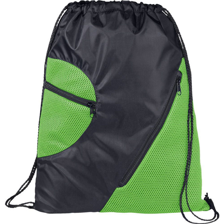 Picture of Zippered Mesh Drawstring Sportspack