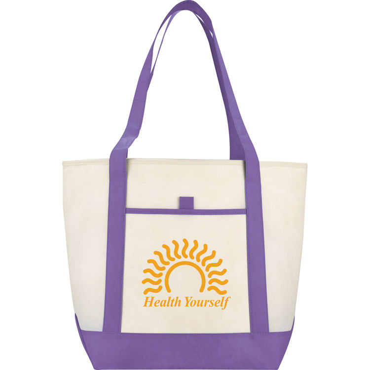 Picture of Lighthouse Non-Woven Boat Tote