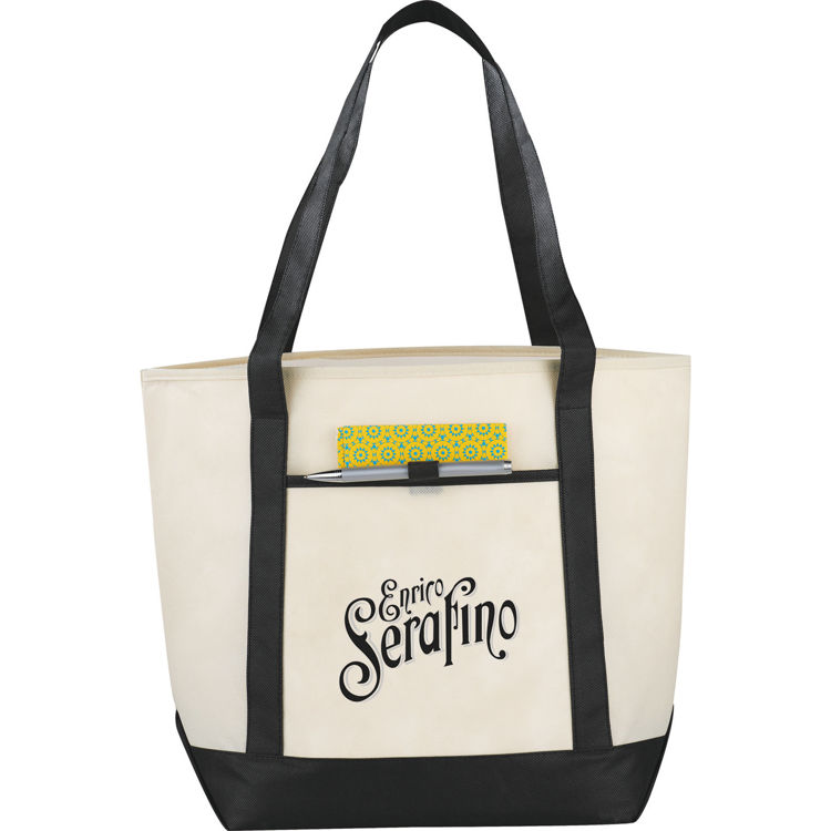 Picture of Lighthouse Non-Woven Boat Tote