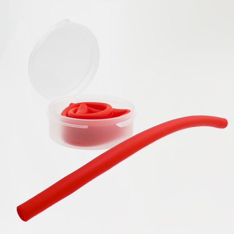 Picture of Silicone Straw in Case