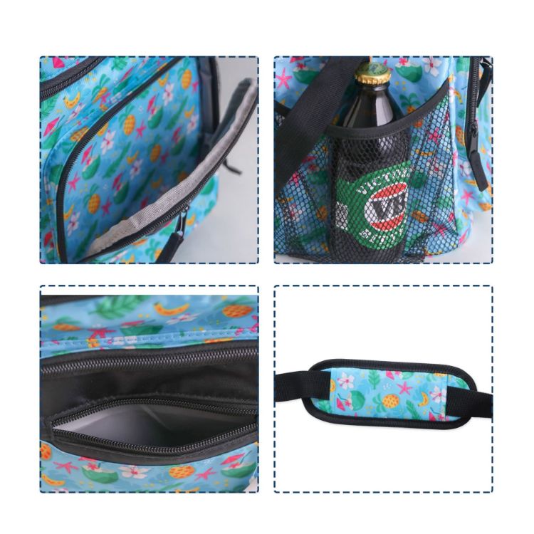 Picture of Sublimation Cooler Bag with Strap