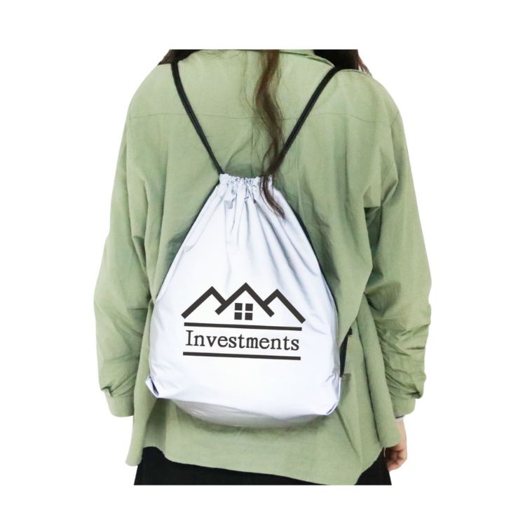 Picture of Reflective Drawstring Bag