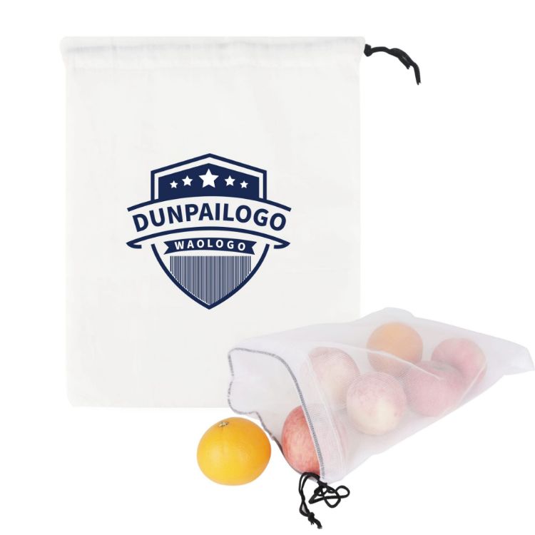 Picture of Cotton Mesh Produce Bag