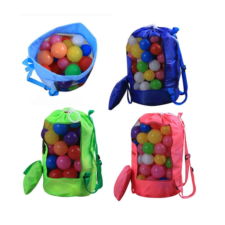 Picture of Foldable Mesh Drawstring Backpack