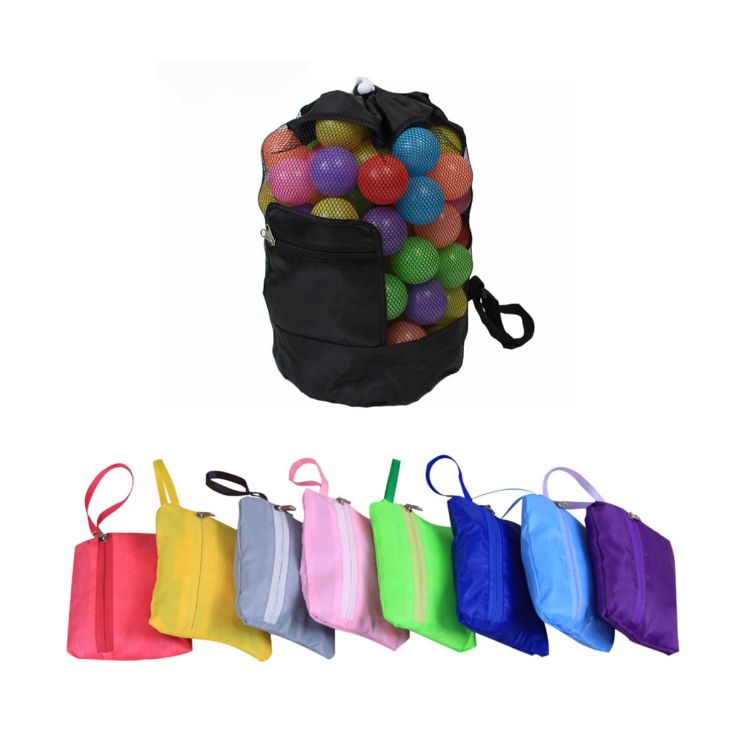 Picture of Foldable Mesh Drawstring Backpack