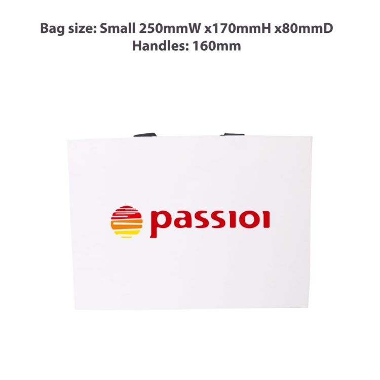 Picture of Small Paper Bag with Flat Handle(250 x 170 x 80mm)