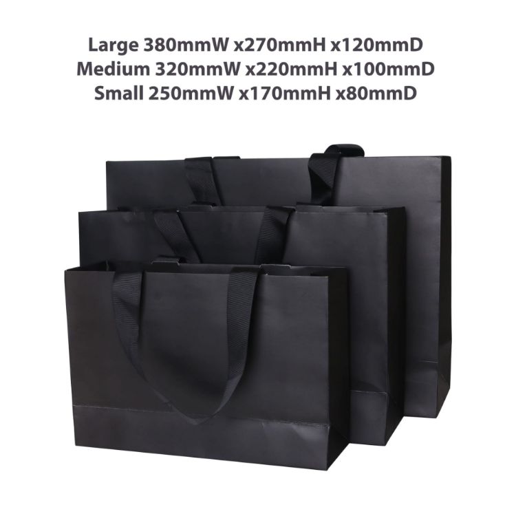 Picture of Small Paper Bag with Flat Handle(250 x 170 x 80mm)