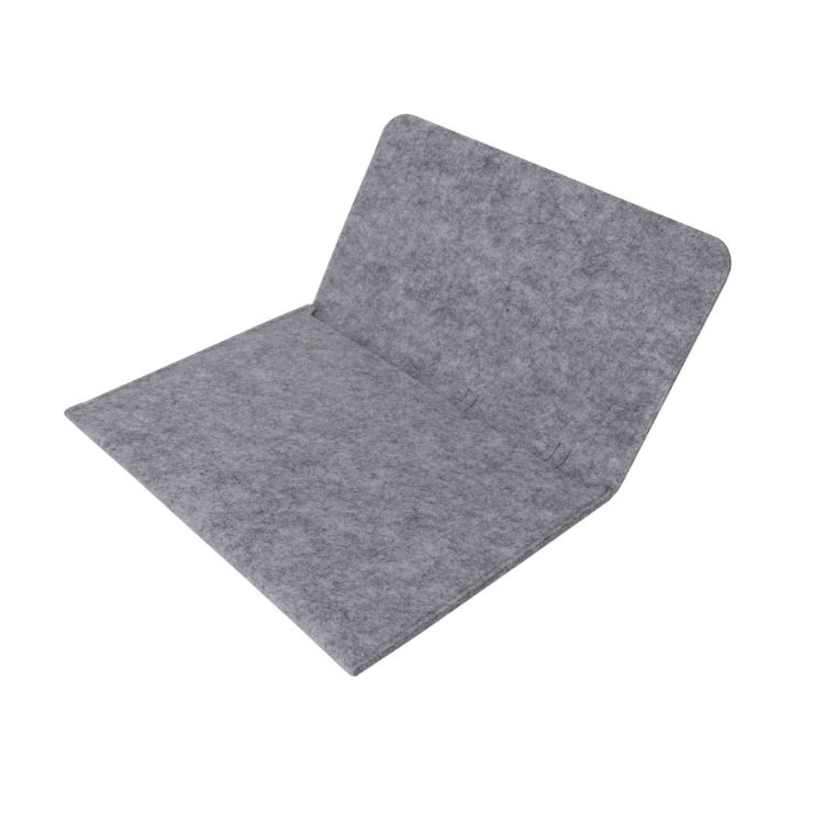 Picture of Large Grey Felt File Pouch