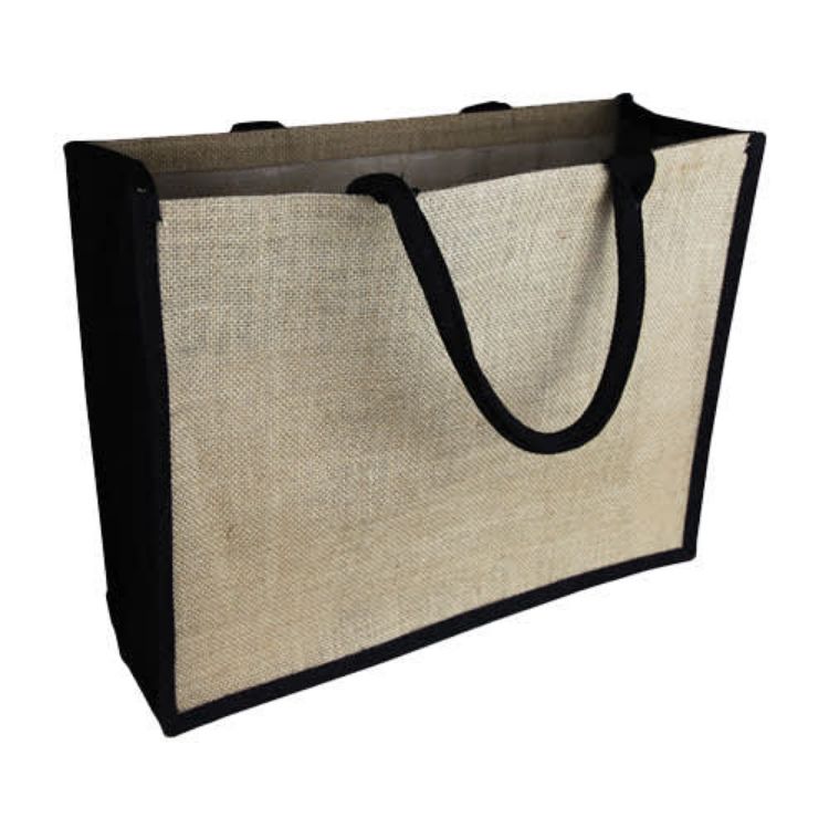 Picture of Coloured Jute Tote Bag