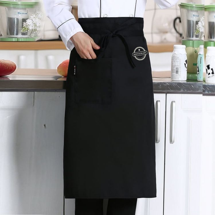 Picture of Polyester Canvas Half Apron With Pocket