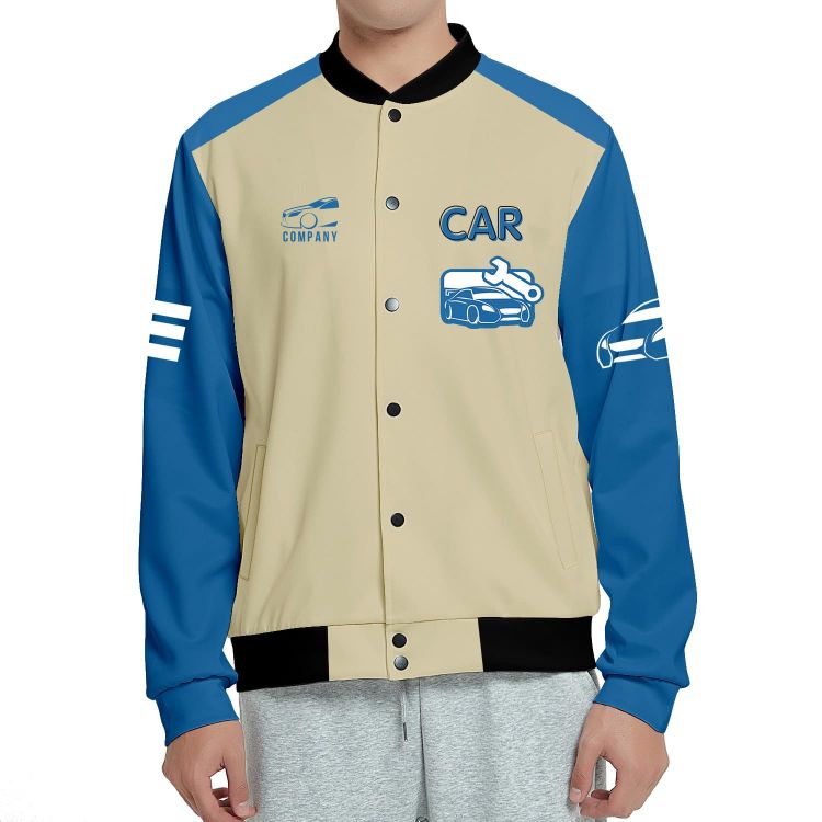 Picture of Unisex Polyester Scuba Sublimated Varsity Jacket