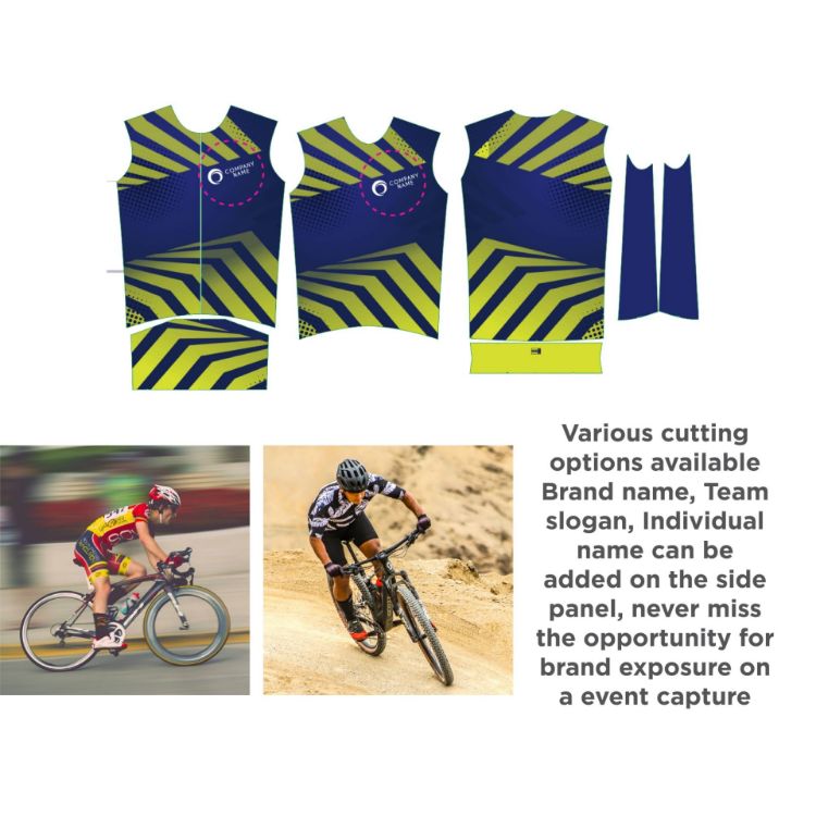 Picture of Men's Sublimated Cycling Vest