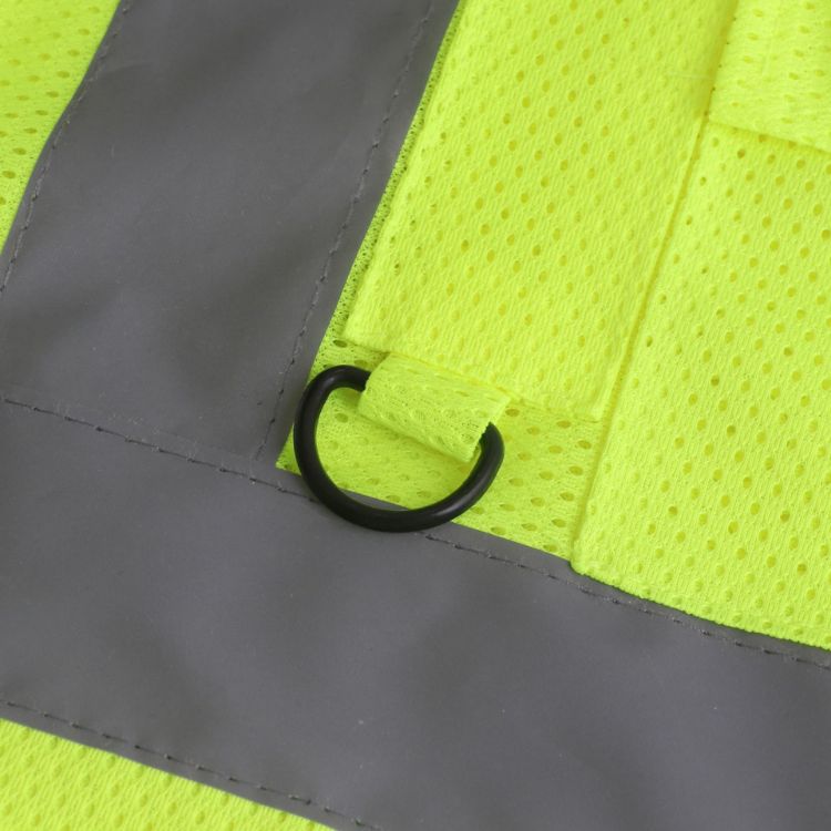 Picture of Unisex Adults Hi-Vis Vest With Reflective Tapes and Functional Pockets