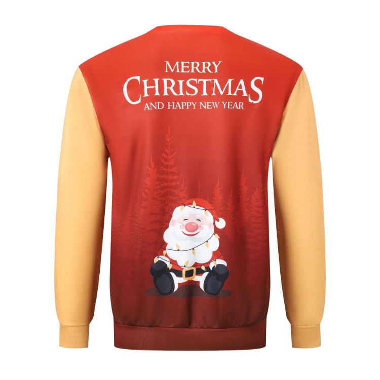 Picture of Unisex Adults Polyester Spandex Sublimated Christmas Sweatshirts