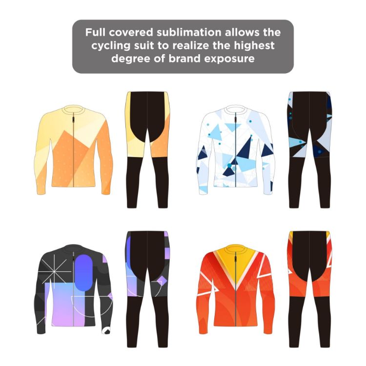 Picture of Men's Sublimated Cycling Tights