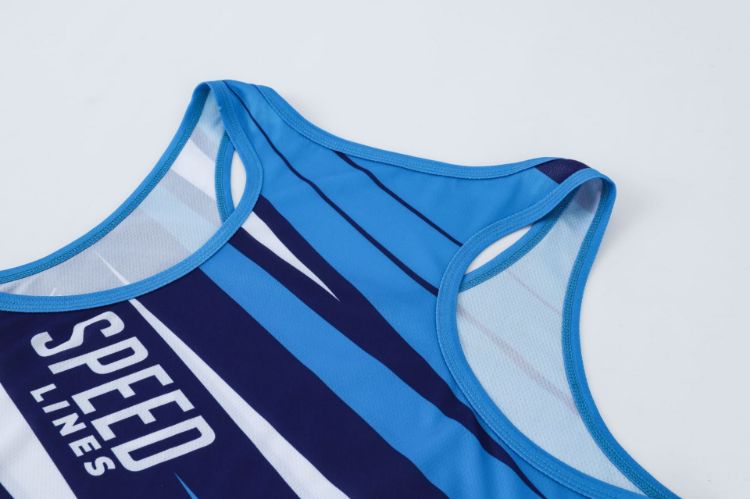 Picture of Men's 100%Polyester Sublimated Sports Singlet
