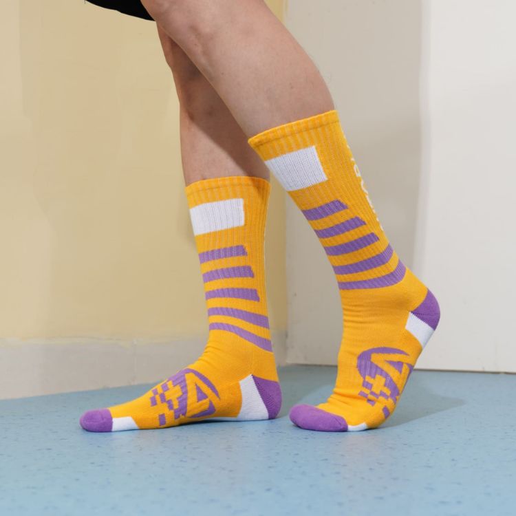 Picture of Premium Crew Woven Work Socks - With Towel Bottom