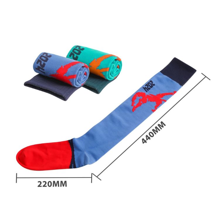 Picture of Knee High Custom Pattern Football Socks