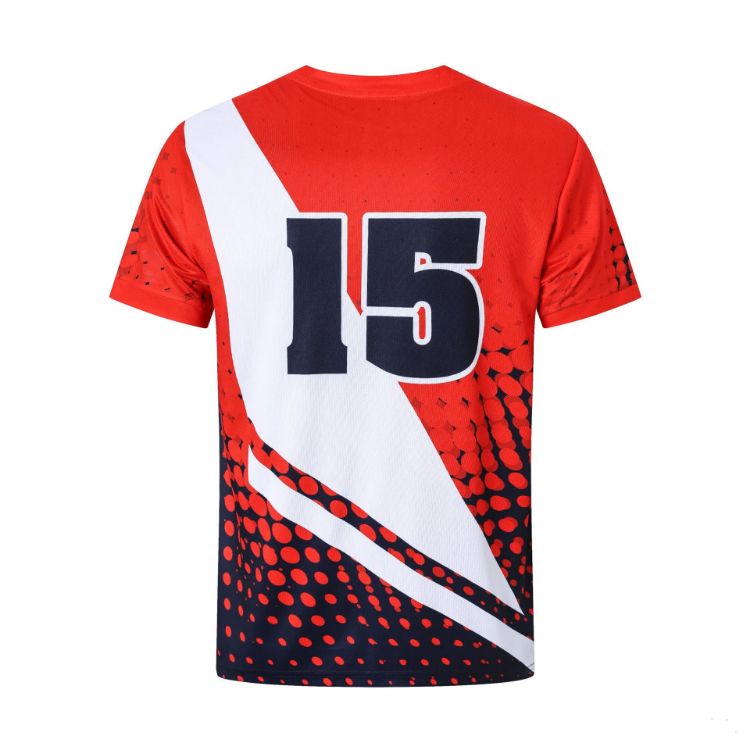 Picture of Unisex Adults 100% Polyester Sublimated Football Jersey