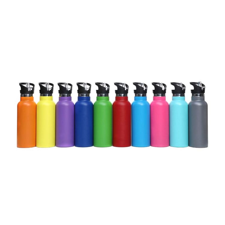 Picture of 500ml Double Wall Vacuum Bottle with Flip Valve Lid