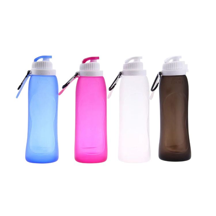 Picture of 500ml Collapsible Silicone Drink Bottle