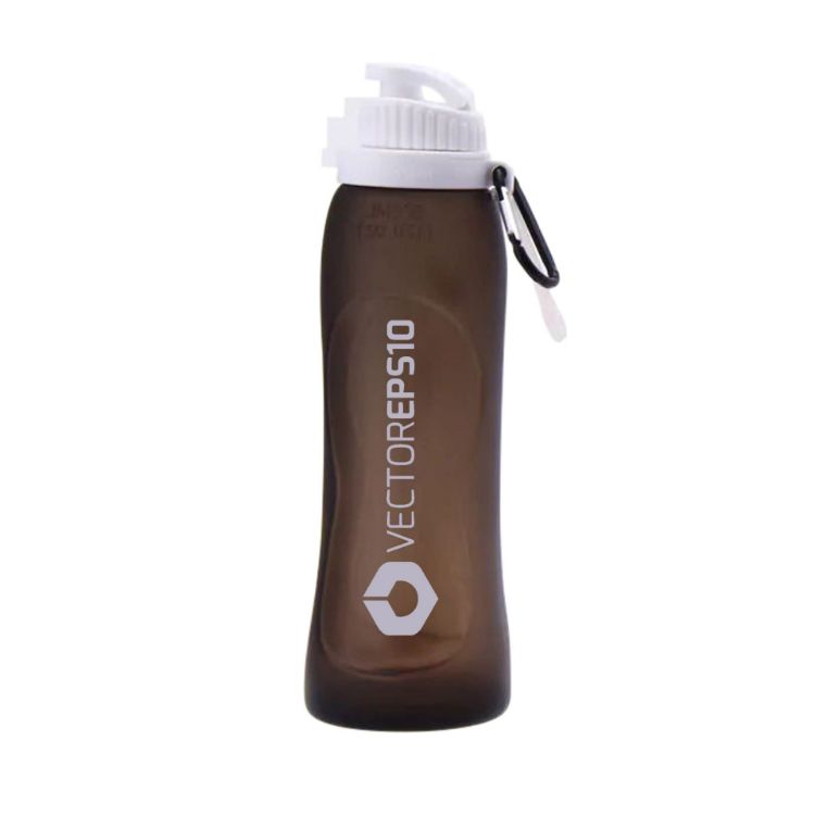 Picture of 500ml Collapsible Silicone Drink Bottle