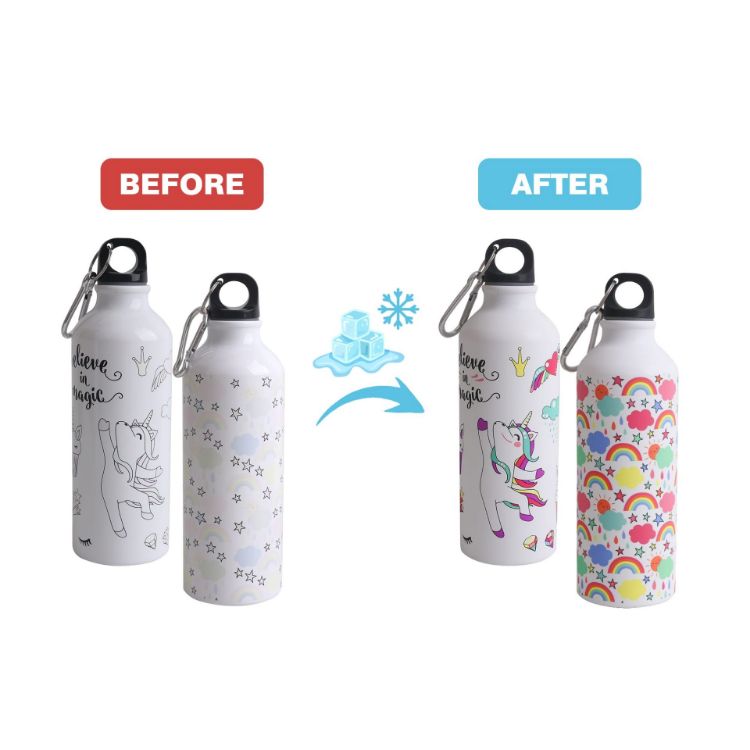 Picture of Aluminum Colour Changing Water Bottle