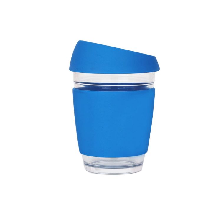 Picture of 12 OZ Reusable Glass Coffee Cup