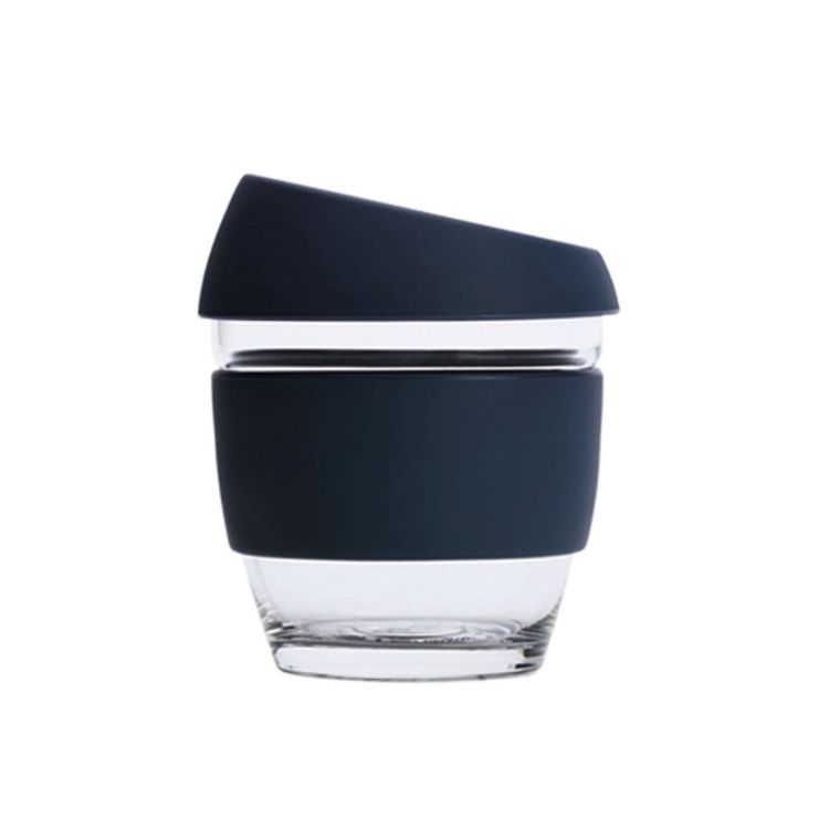 Picture of 8 OZ Reusable Glass Coffee Cup