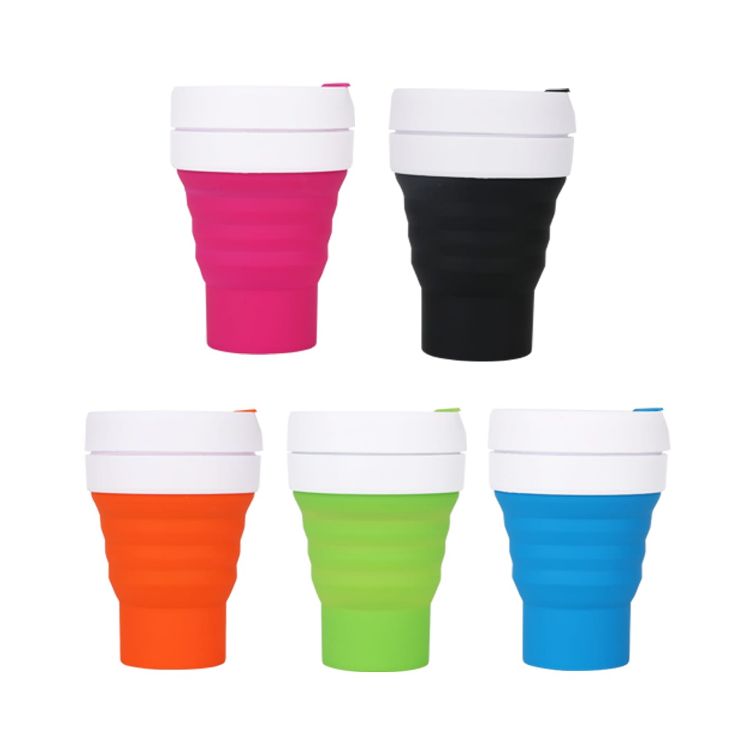 Picture of 355ml Collapsible Silicon Coffee Cup