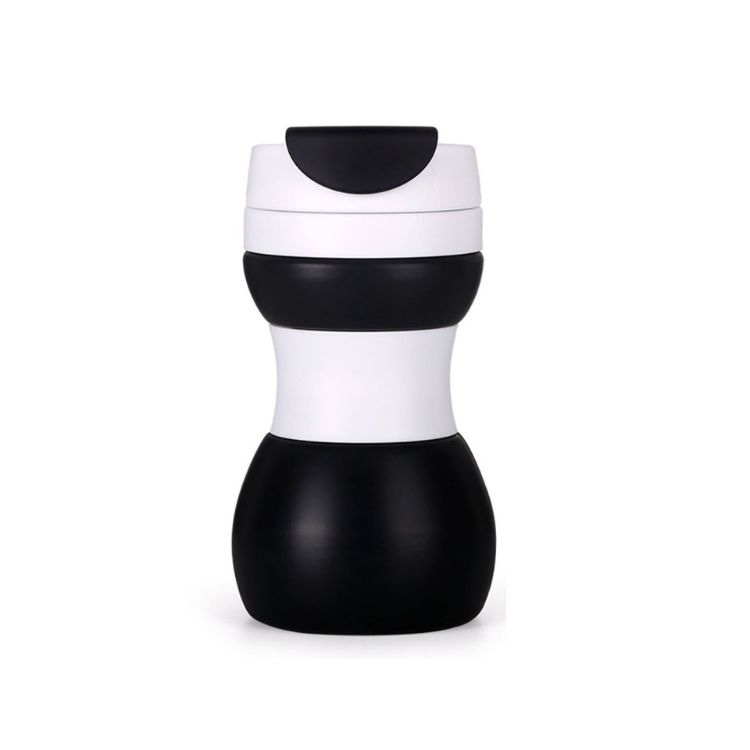 Picture of 500ml Collapsible Silicone Coffee Travel Cup