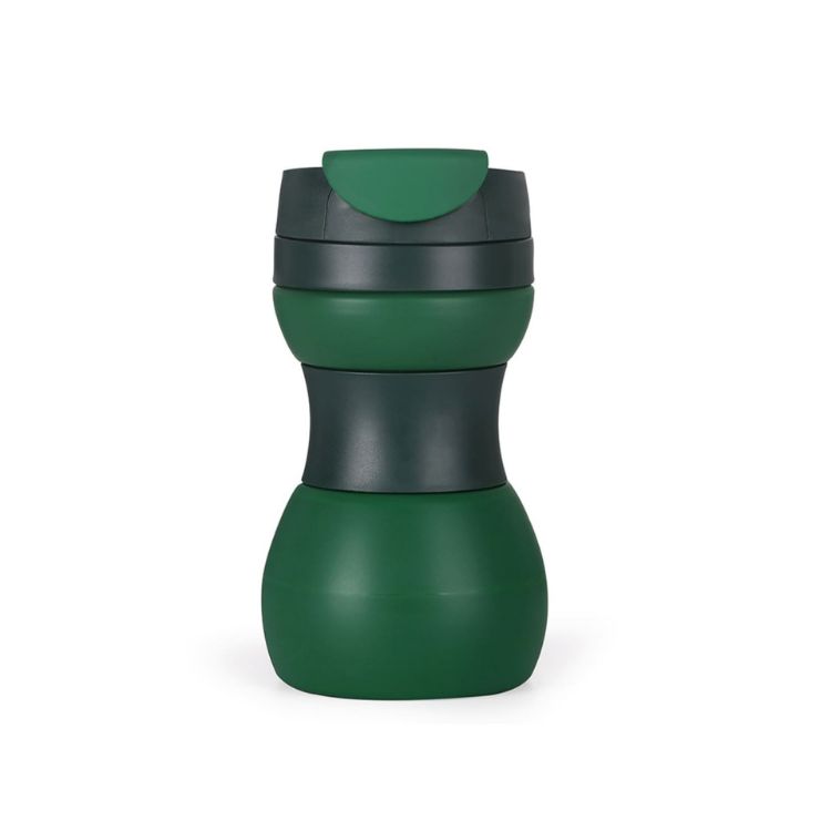 Picture of 500ml Collapsible Silicone Coffee Travel Cup