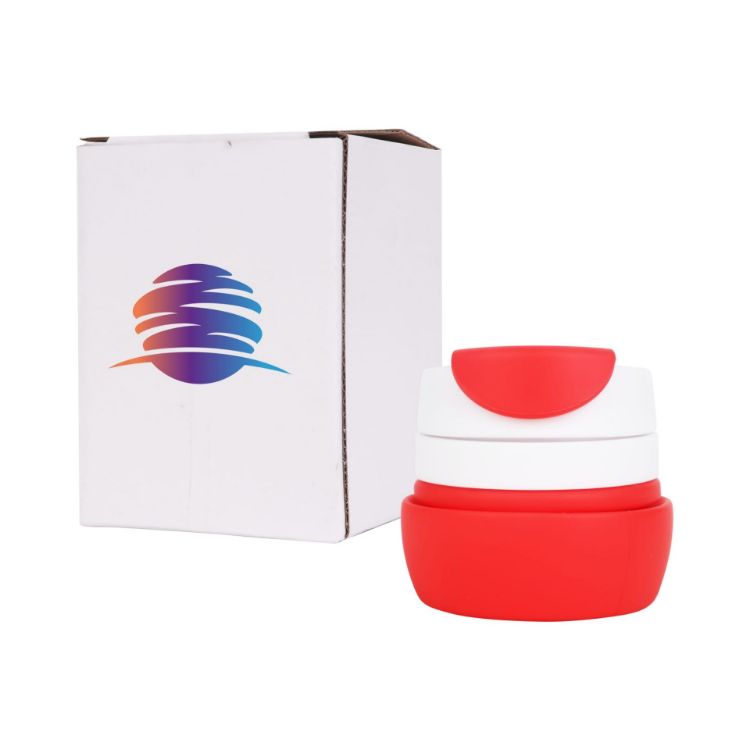 Picture of 500ml Collapsible Silicone Coffee Travel Cup