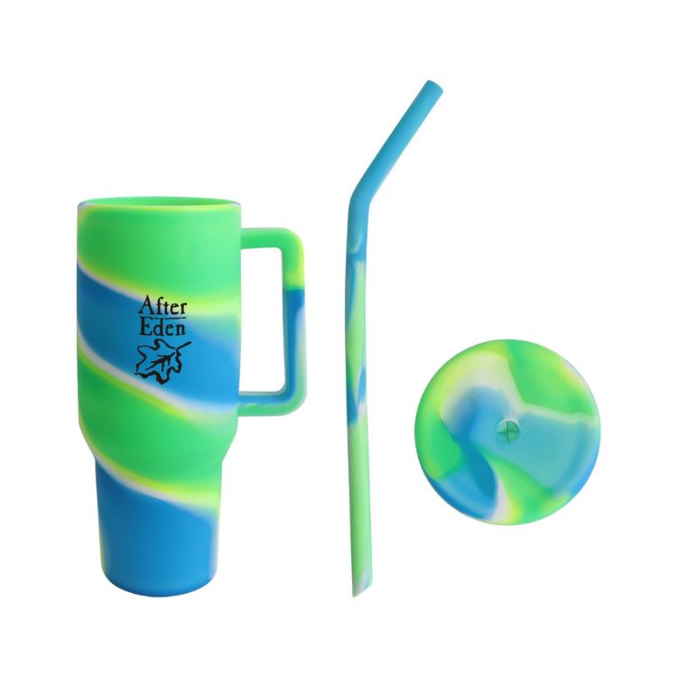 Picture of 1200ml Custom Silicone Cup with Handle