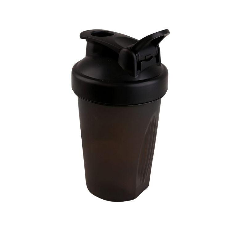 Picture of BPA Free Fitness Shaker Bottle with Loop 400ml