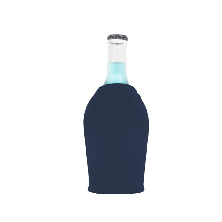 Picture of Short Bottle Cooler with Zipper