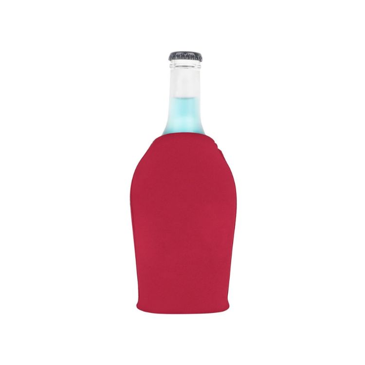 Picture of Short Bottle Cooler with Zipper