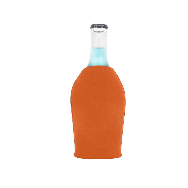 Picture of Short Bottle Cooler with Zipper