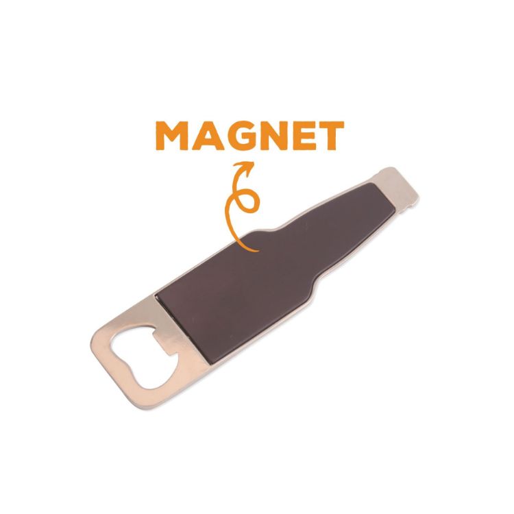 Picture of Bottle Shaped Opener Fridge Magnet