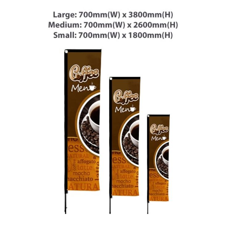 Picture of Large(70*380cm) Rectangular Banners 17ft