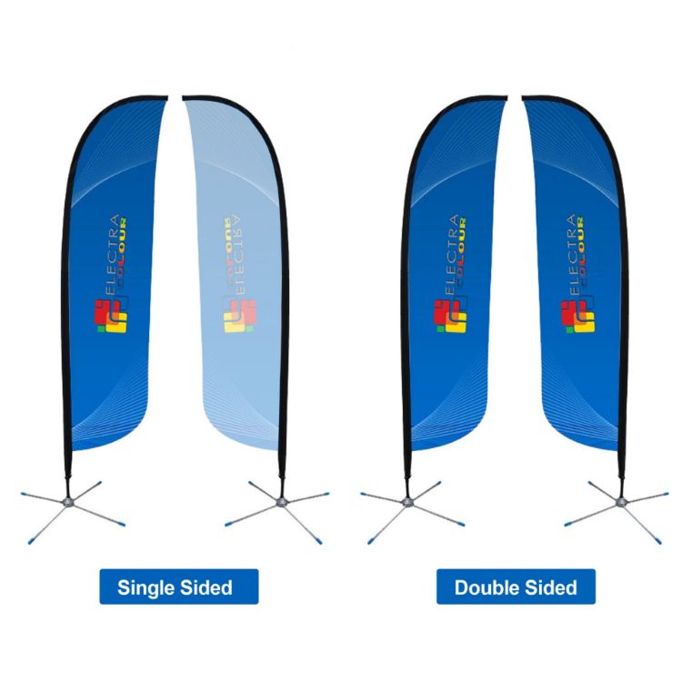 Picture of Medium(70.4*300cm) Convex Feather Banners 13ft