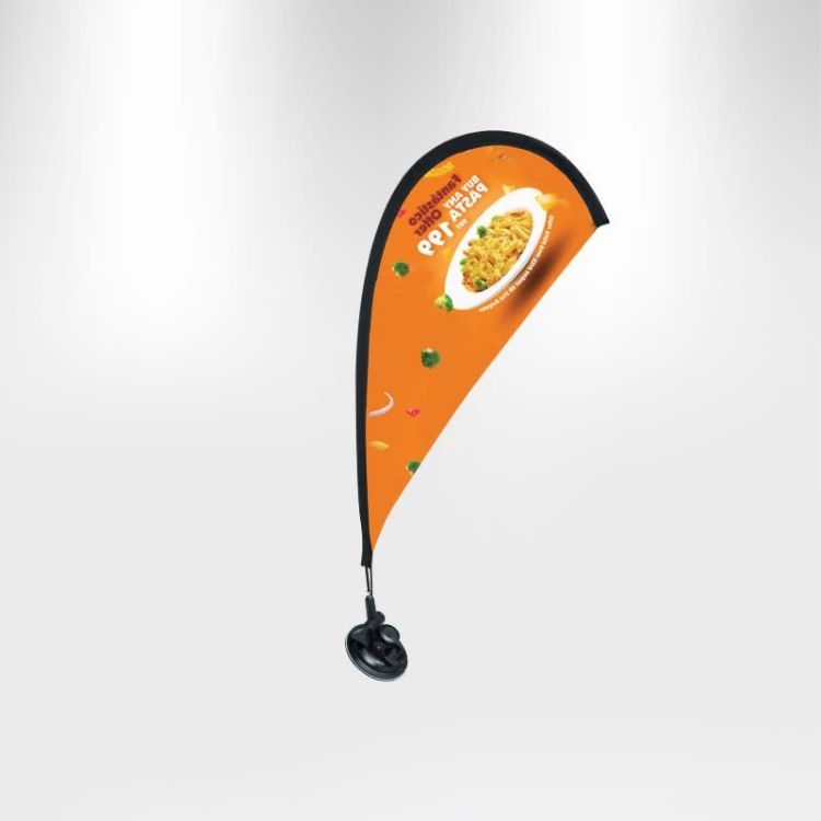 Picture of Teardrop Suction Cup Flag